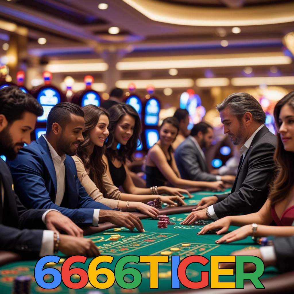 6666TIGER：Cada giro na roleta é uma nova chance de vitória!