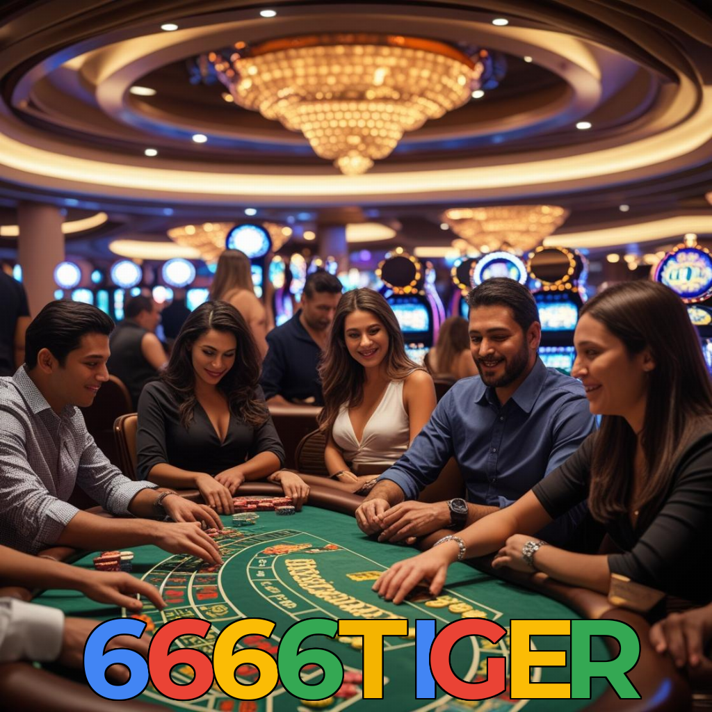 6666TIGER：Grandes vitórias em poker, roleta e apostas no futebol esperam por você!